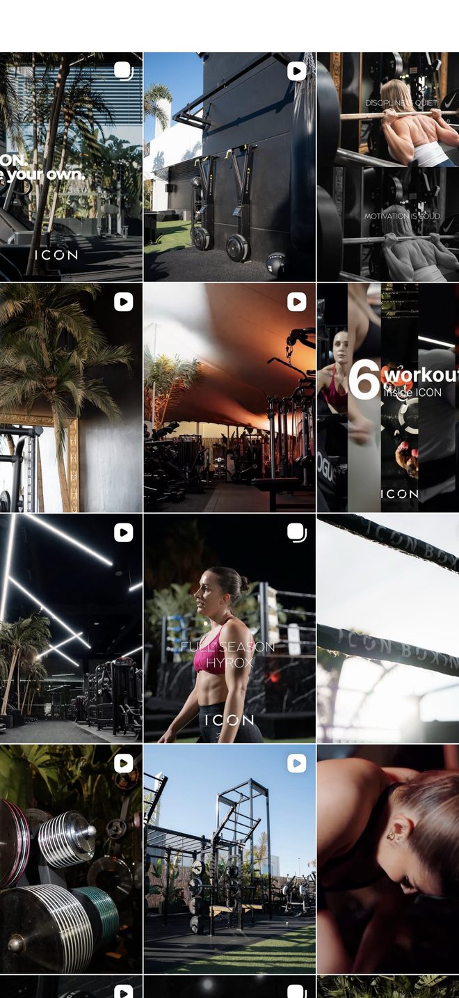 Feed de Instagram de icon-2 () diseñado por Blum Studio